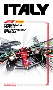 2023-09-03 | Gran Premio D`Italia | Monza | Formula 1 Event Artworks | formula 1 event artwork | formula 1 programme cover | formula 1 poster | carsten riede