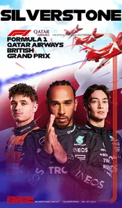 2024-07-07 | British Grand Prix | Silverstone | Formula 1 Event Artworks | formula 1 event artwork | formula 1 programme cover | formula 1 poster | carsten riede