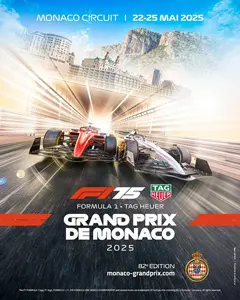 2025-05-25 | Grand Prix De Monaco | Monte Carlo | Formula 1 Event Artworks | formula 1 event artwork | formula 1 programme cover | formula 1 poster | carsten riede