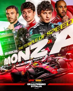 2025-09-07 | Gran Premio D`Italia | Monza | Formula 1 Event Artworks | formula 1 event artwork | formula 1 programme cover | formula 1 poster | carsten riede
