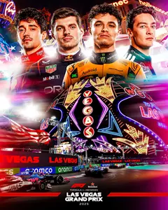 2025-11-22 | Las Vegas Grand Prix | Las Vegas | Formula 1 Event Artworks | formula 1 event artwork | formula 1 programme cover | formula 1 poster | carsten riede
